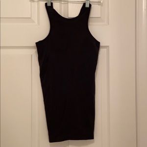 Lululemon High Neck Black Tank